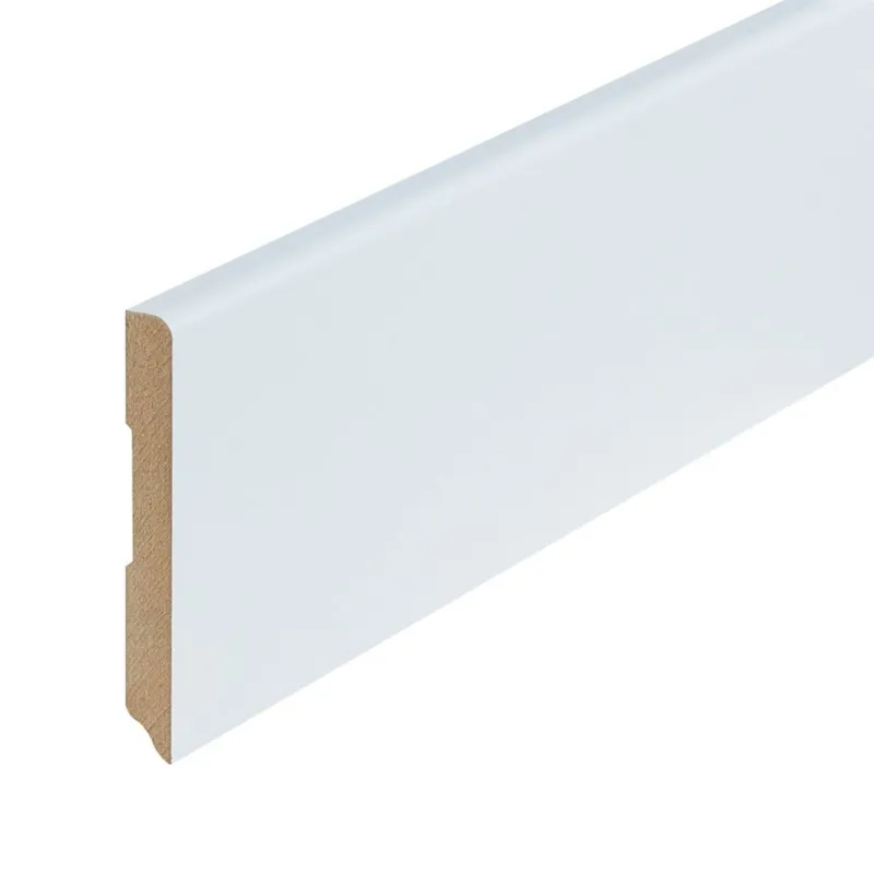 Must-Have Folieplint plint 120x15 - Berlijn wit RAL 9010
