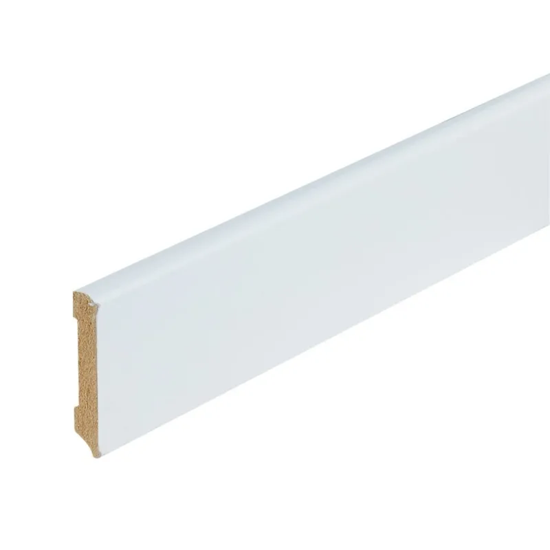 Folieplint plint 70x12 - Berlijn wit RAL 9010 Beste Prijs