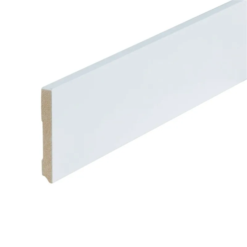 Gelakte plint 90x12 - Amsterdam extra wit RAL 9016 Nu Kopen