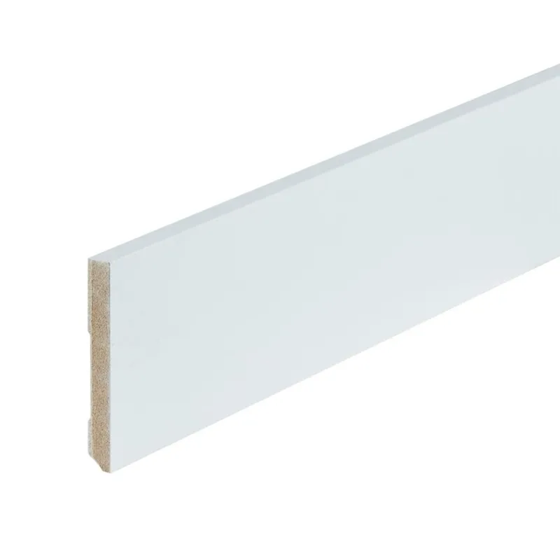 Hete Deal Gelakte plint 90x12 - Amsterdam wit RAL 9010