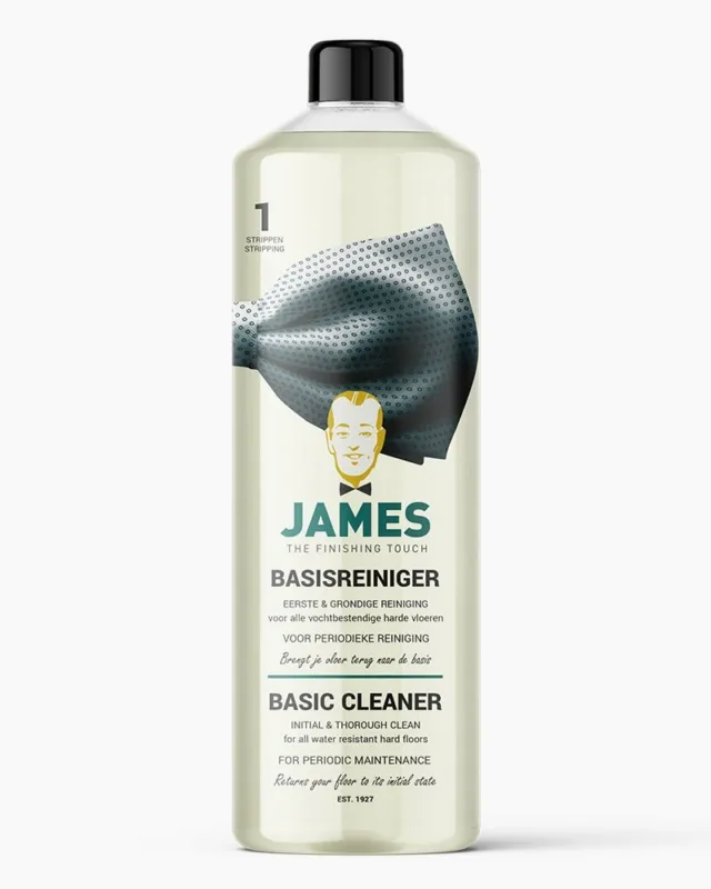 Uitverkoop James basisreiniger (stap 1) 1 liter
