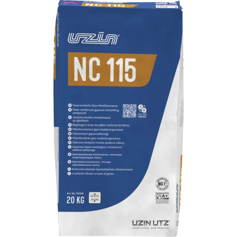 Op = Op UZIN-NC 115 Gipsegalisatie 20kg