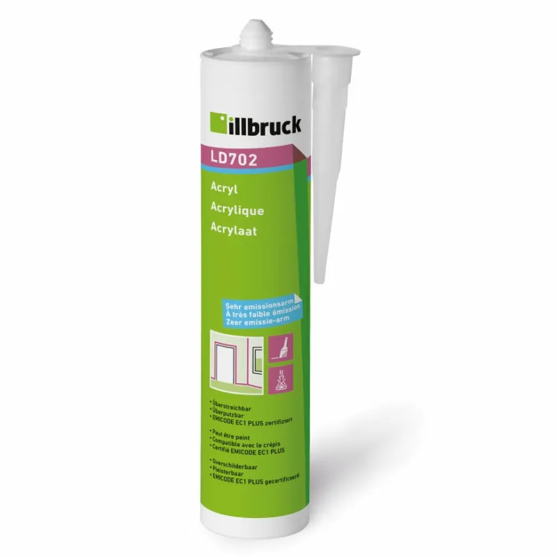 Op = Op illbruck LD702 Acrylaatkit wit 310ml