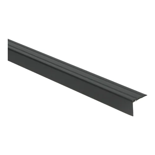 Goedkoop Hoeklijnprofiel zelfklevend 20mm zwart 1 mtr.