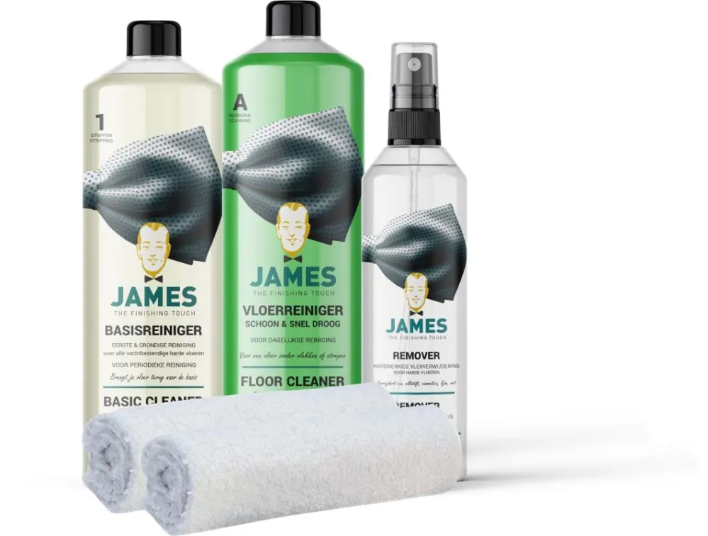 James – producten set Harde Vloeren Seizoensaanbieding
