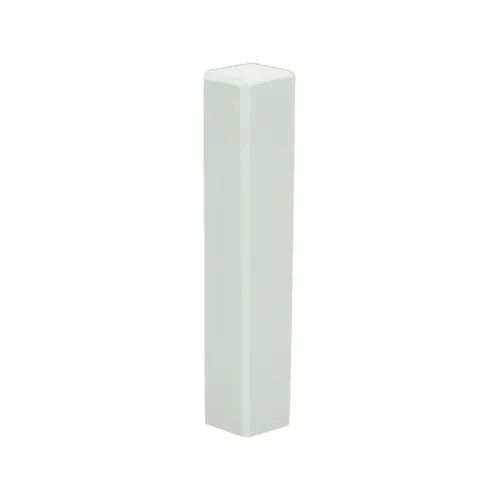 Aanbieding Hoek/eindstuk t.b.v. MDF plint 90x15 wit RAL9016