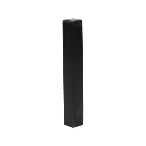 Op = Op Hoek/eindstuk t.b.v MDF plint 120x15 zwart RAL9005