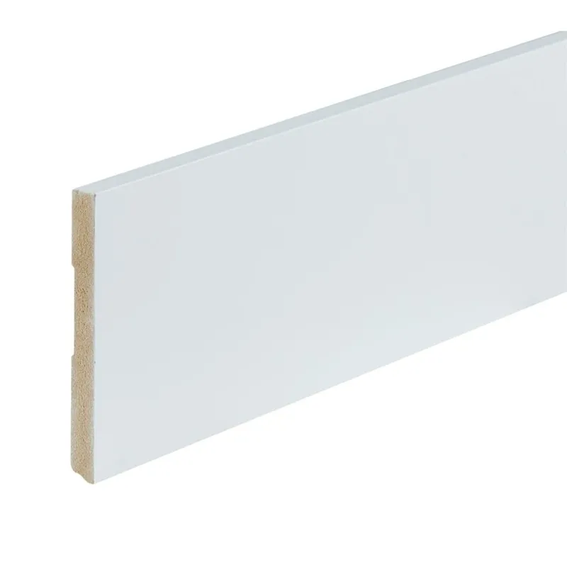 Nu Kopen Gelakte plint 120x12 - Amsterdam wit RAL 9010