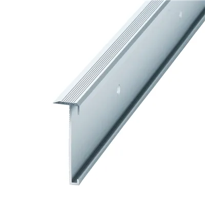 Co-pro - Trapprofiel PVC Zilver 15x45 - lengte 300cm Exclusieve Aanbieding