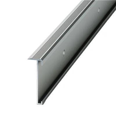 Korting Co-pro - Trapprofiel PVC RVS 15x45 - lengte 300cm