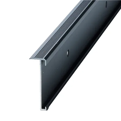 Betrouwbaar Co-pro - Trapprofiel PVC Zwart 15x45 - lengte 300cm