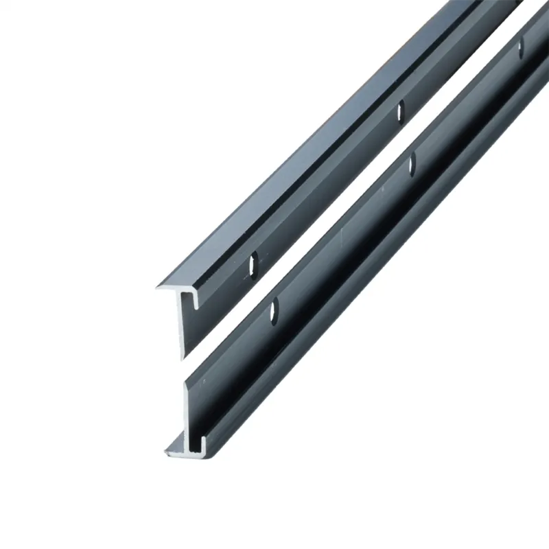 Co-pro - Trapprofiel PVC Zwart Achterzijde onder- en bovenprofiel van 11x20mm - lengte 270cm Fabrieksprijs