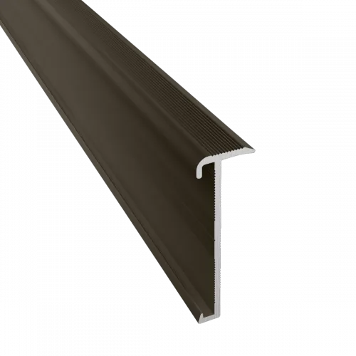Küberit - Trapneusprofiel 845 brons F6 14x43mm t.b.v. 2-3mm PVC - 300cm Premium