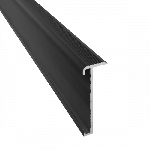 Küberit - Trapneusprofiel 845 Antracietgrijs mat F18 14x43mm t.b.v. 2-3mm PVC - 300cm Merkproduct