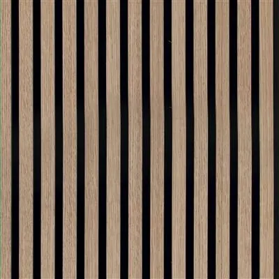 Silentlines lattenwand licht eiken - 2600x526x22mm Merkproduct