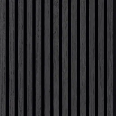 Silentlines lattenwand zwart eiken - 2600x526x22mm Koop Online