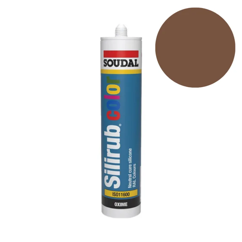 Gereduceerde Prijs Soudal - Siliconenkit RAL8007 reebruin 300 ml
