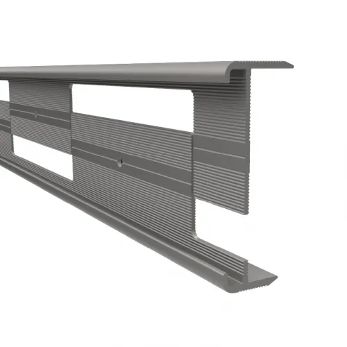 Küberit - 2-delig verstelbaar trapneusprofiel 844WS RVS look F2 - 300cm Beperkte Voorraad