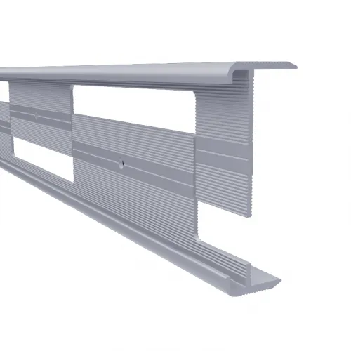 Gereduceerde Prijs Küberit - 2-delig verstelbaar trapneusprofiel 844WS Zilver F4 - 300cm