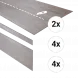 Douwes Dekker - PVC complete traptreden set Spekkoek Ultramat 152,4cm (PVC) Hoge Kwaliteit