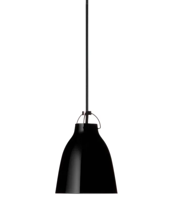 Fritz Hansen Caravaggio P1 hanglamp-Zwart-zwart Rechtstreeks Van De Fabrikant