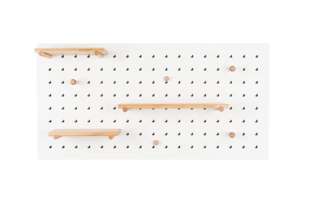 Voordeelprijs Zuiver Bundy pegboard wandbord-Wit