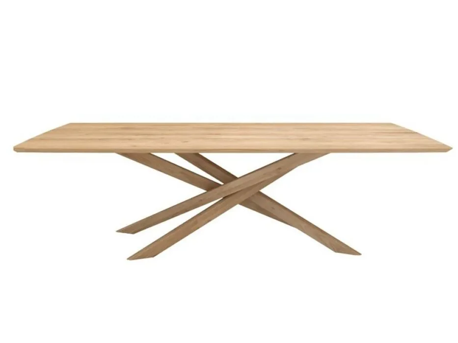 Ethnicraft Mikado eiken eetkamertafel-280x110 cm Merkproduct