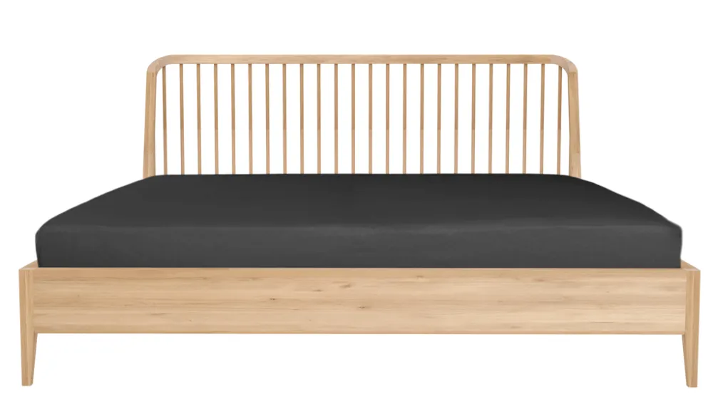 Exclusieve Aanbieding Ethnicraft Spindle eiken bed-180x200 cm