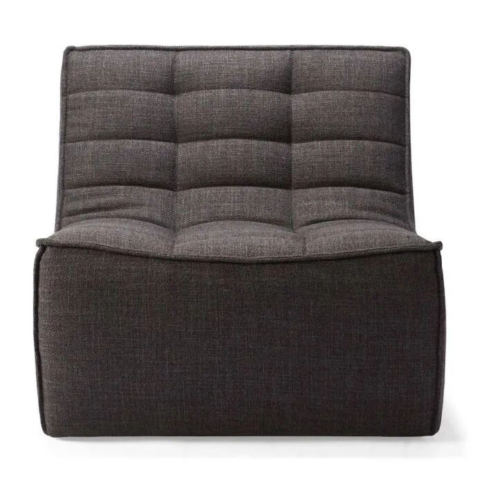 Lage Prijs Ethnicraft N701 Sofa fauteuil-Donker grijs