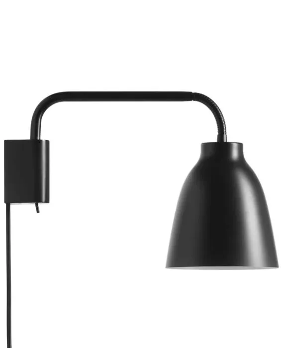 Op = Op Fritz Hansen Caravaggio wandlamp-Zwart