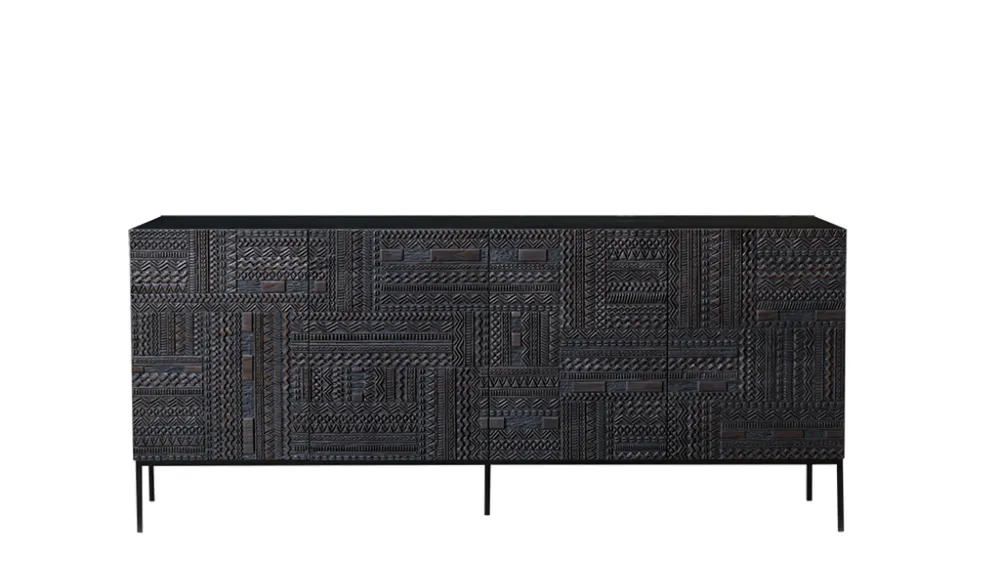Ethnicraft Ancestors Tabwa Sideboard kast-4 deurs Premium