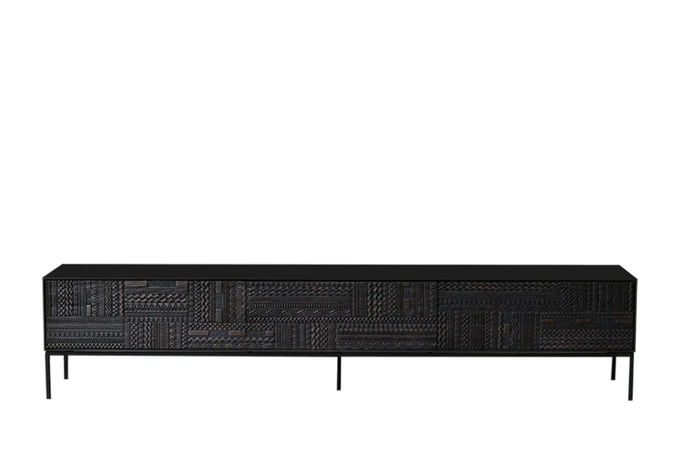 Lage Prijs Ethnicraft Ancestors Tabwa TV Cupboard tv-meubel-2x lade