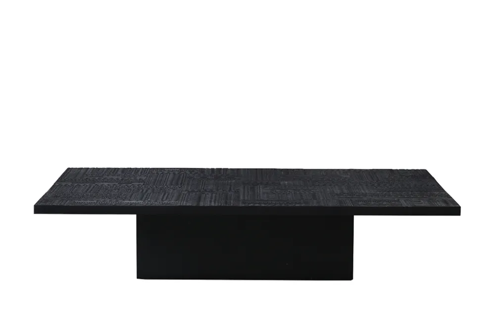 Ethnicraft Ancestors Tabwa Blok salontafel Seizoensaanbieding