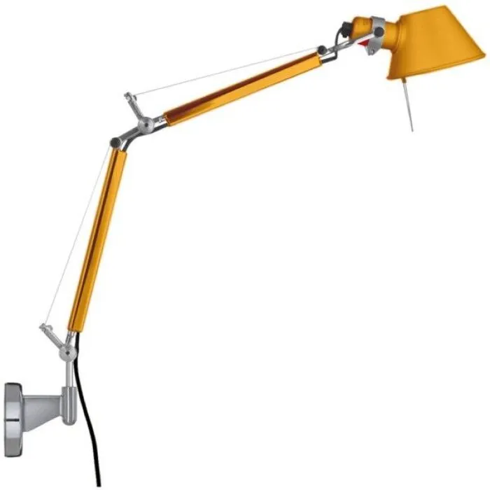 Hoge Kwaliteit Artemide Tolomeo Micro Parete wandlamp-Oranje