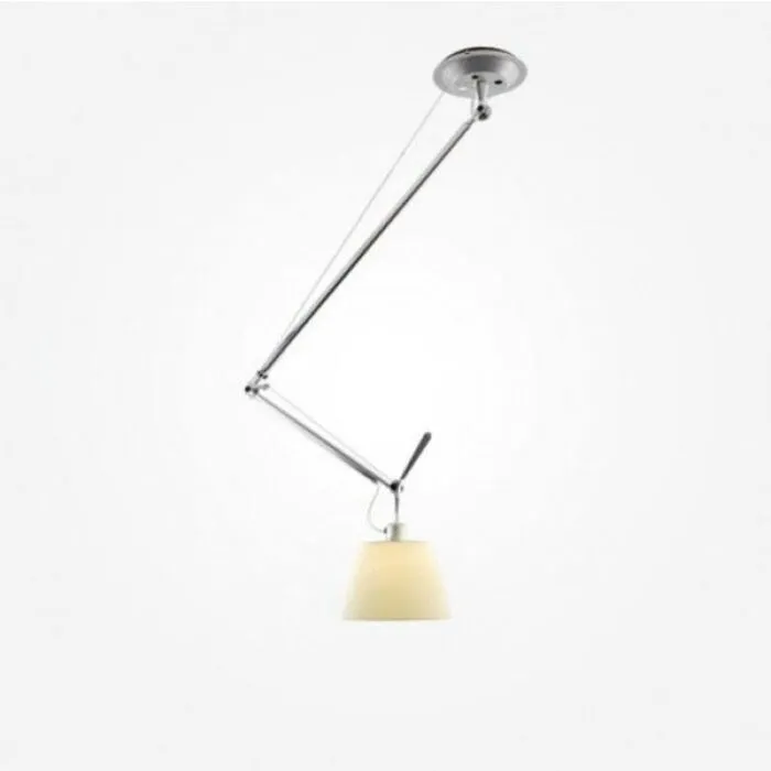 Artemide Tolomeo Sospensione Decentrata hanglamp-Perkament-∅ 24 cm Bestel Nu