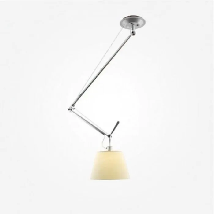 Lage Prijs Artemide Tolomeo Sospensione Decentrata hanglamp-Perkament-∅ 32 cm