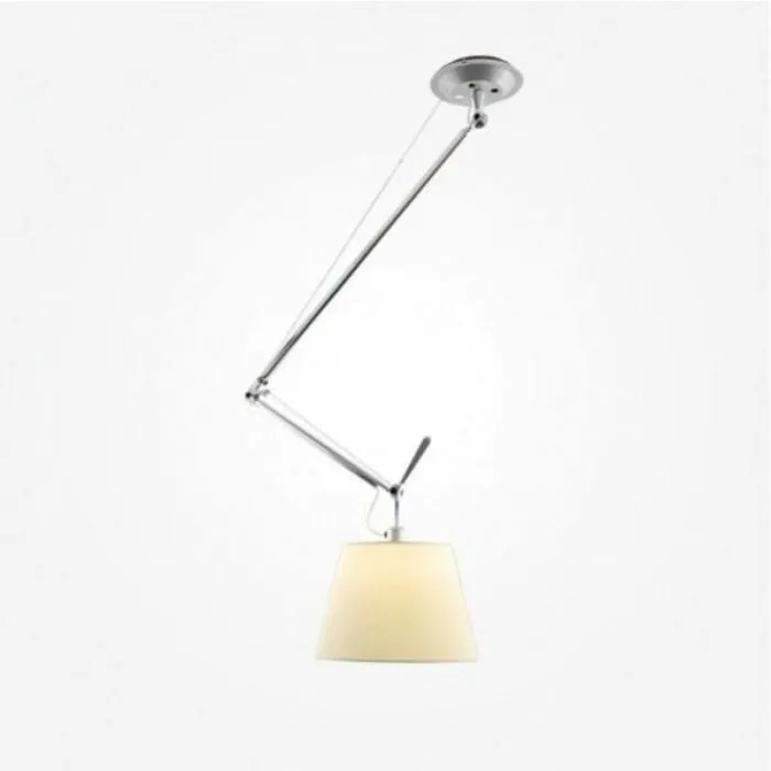 Direct Beschikbaar Artemide Tolomeo Sospensione Decentrata hanglamp-Perkament-∅ 36 cm