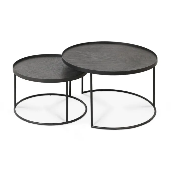 Ethnicraft dienblad bijzettafel-Frame set laag Korting