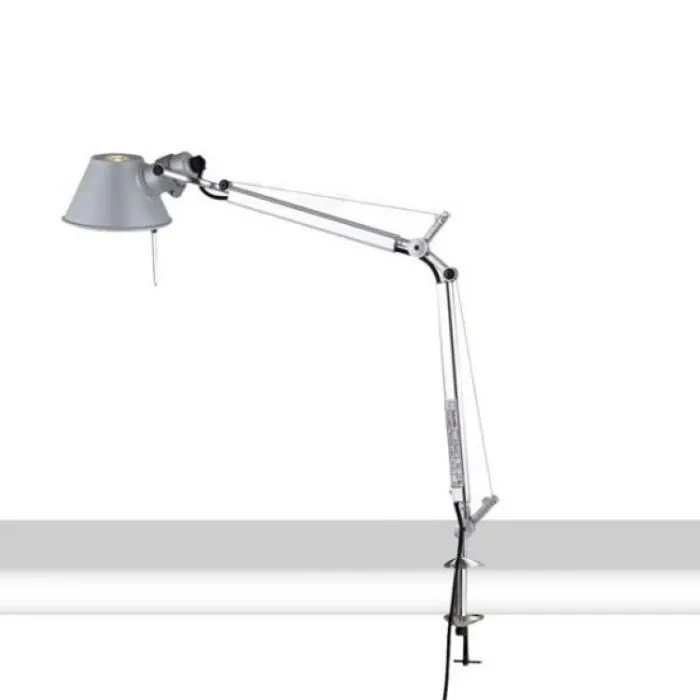 Snelle Levering Artemide Tolomeo Micro lamp met tafelklem-Aluminium