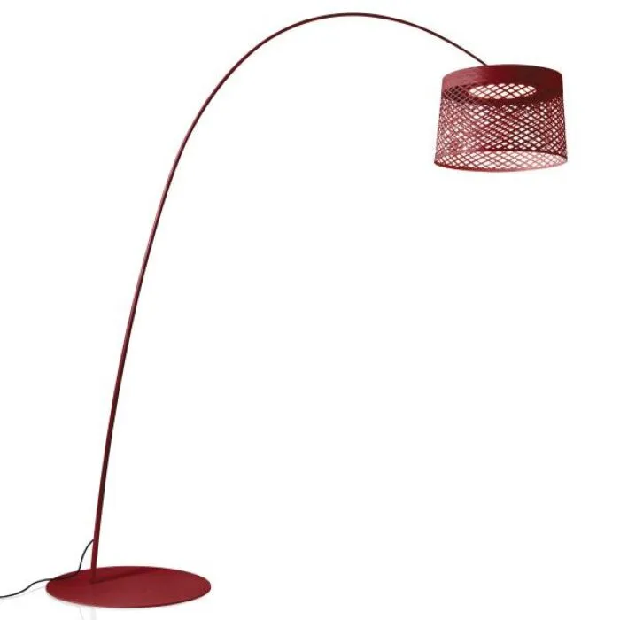 Foscarini Twiggy Grid outdoor LED vloerlamp-Rood Merkproduct