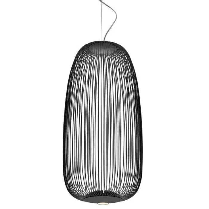 Hoge Kwaliteit Foscarini Spokes 1 LED niet dimbaar hanglamp-Grafiet