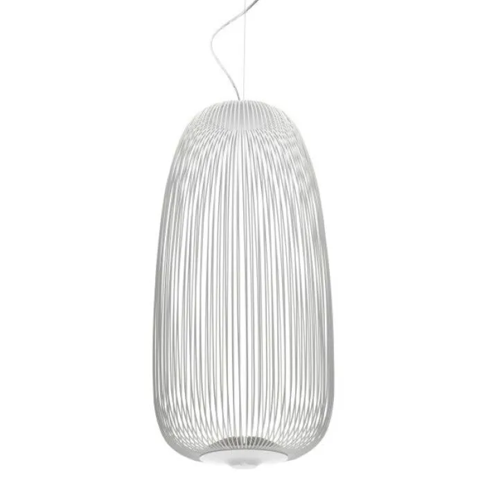 Foscarini Spokes 1 LED dimbaar hanglamp-Wit Korting