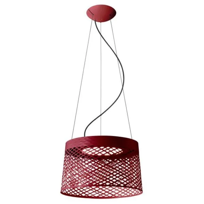 Foscarini Twiggy Grid hanglamp LED outdoor-Rood Lage Prijs