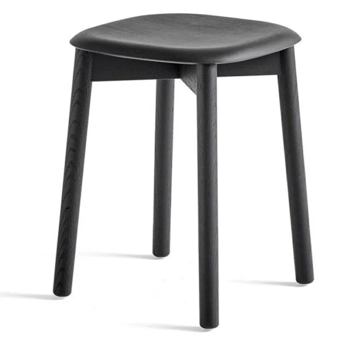 Rechtstreeks Van De Fabrikant Hay Soft Edge 72 kruk-Soft black