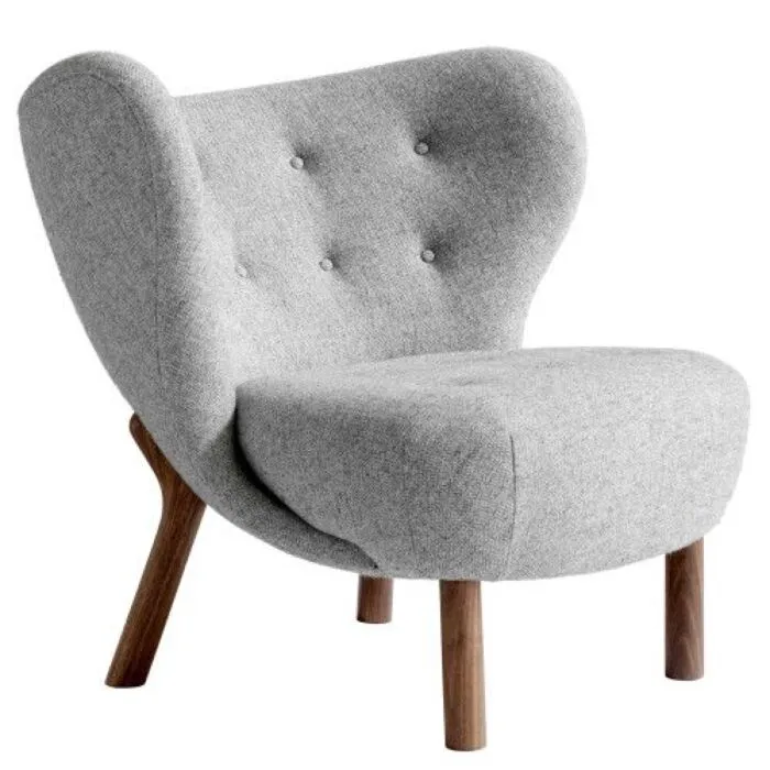 &tradition Little Petra VB1 fauteuil-Grijs Premium