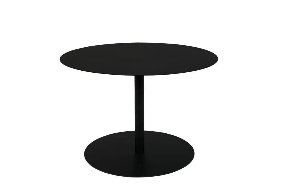 Zuiver Snow tafel-rond M black Fabrieksprijs