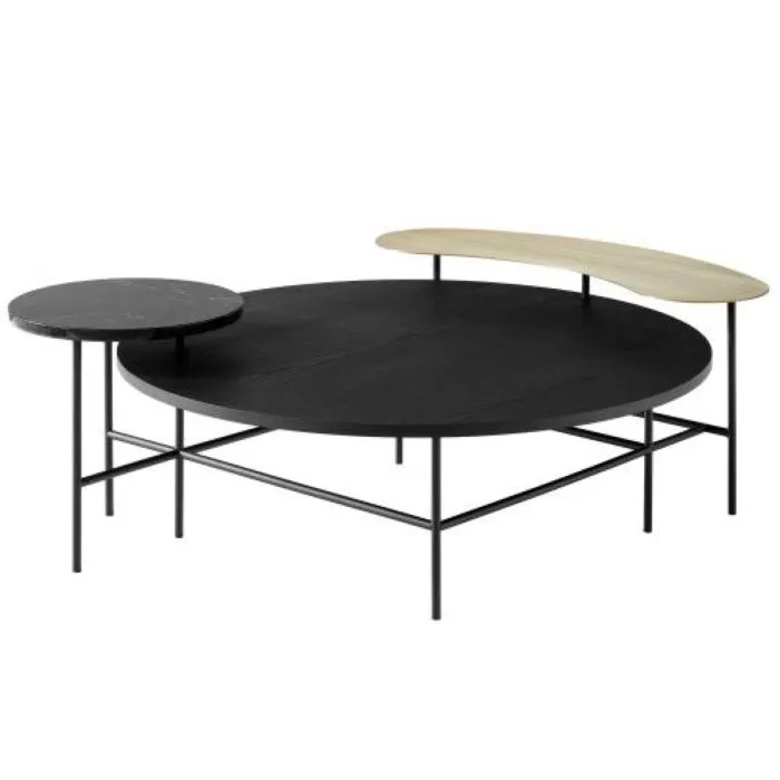 Veilige Betaling &tradition Palette JH25 salontafel-Zwart essen