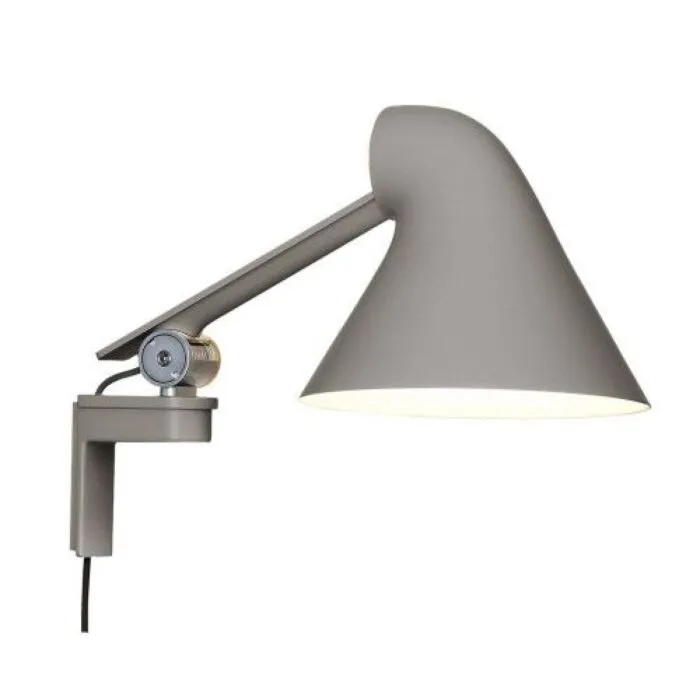 Louis Poulsen NJP Short Arm wandlamp-Grijs Beste Prijs