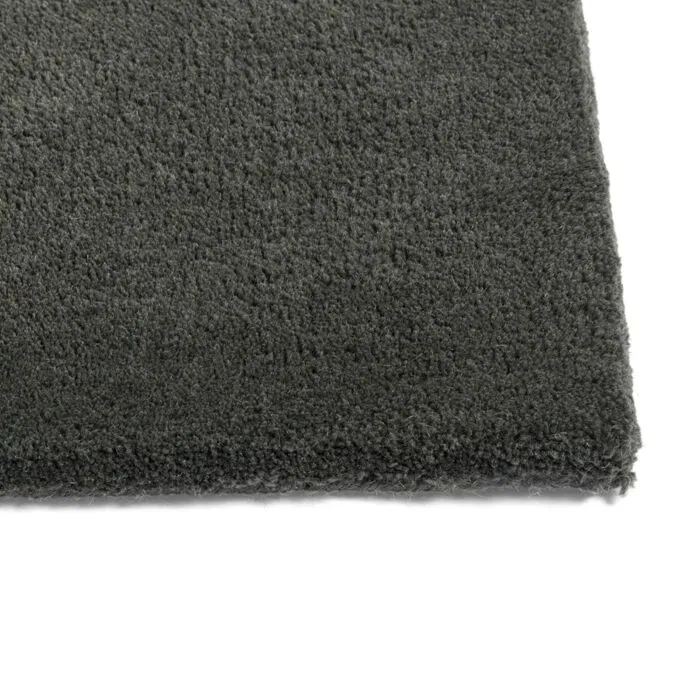 Merkproduct HAY Raw Rug NO 2 vloerkleed-140x200 cm-Dark green