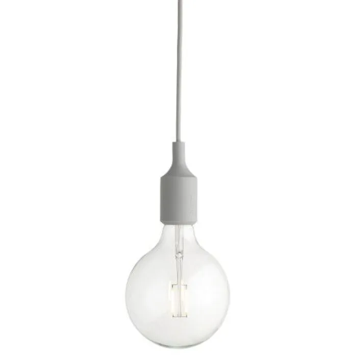 muuto E27 LED hanglamp-Light grey Direct Verzonden